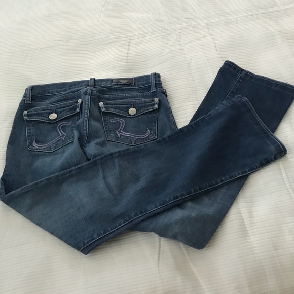 Rock & Republic wide leg boot cut Jeans - Picture 2 of 6